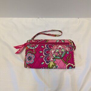 Vera Bradley Zip Wallet & Wristlet Pink Swirls